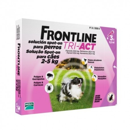 Frontline tri-act 6 pipetas Frontline tri-act 6 pipetas