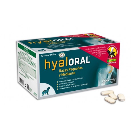 Hyaloral condroprotector razas pequeñas y medianas Hyaloral condroprotector razas pequeñas y medianas