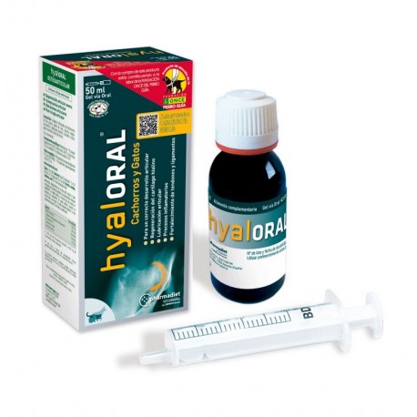 Hyaloral gel condroprotector perros y gatos Hyaloral gel condroprotector perros y gatos