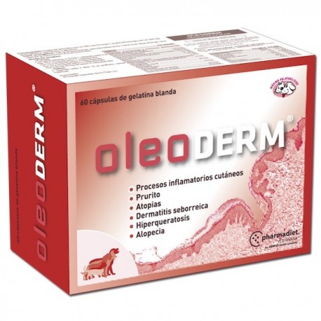 Oleoderm suplemento omega 3 ácidos grasos perros y gatos Oleoderm suplemento omega 3 ácidos grasos perros y gatos