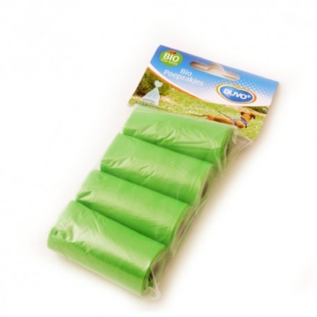 Duvo bolsitas higiénicas biodegradables verdes 4x20 Duvo bolsitas higiénicas biodegradables verdes 4x20
