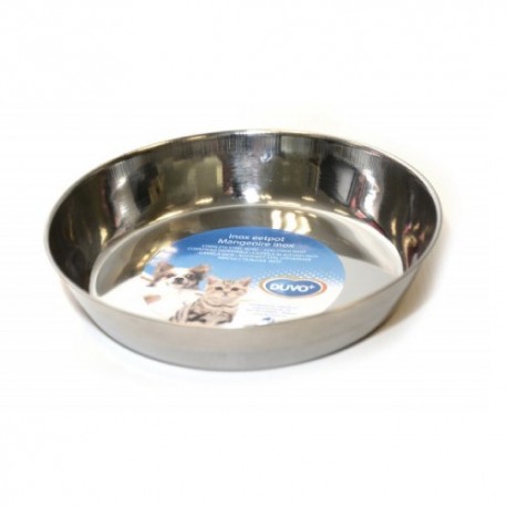 Duvo comedero acero plano para gatos Duvo comedero acero plano para gatos