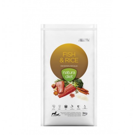 Natura diet fish & rice (pescado y arroz) Natura diet fish & rice (pescado y arroz)