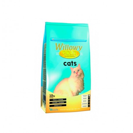 Willowy gold cats (pollo, salmón y atún) Willowy gold cats (pollo, salmón y atún)