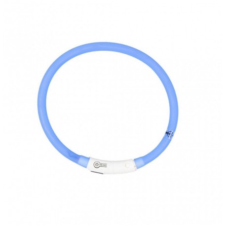 Collar led silicona usb azul duvo seecurity Collar led silicona usb azul duvo seecurity