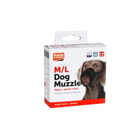 Bozal Ajustable Nylon Flamingo para perros Bozal Ajustable Nylon Flamingo para perros