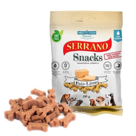 Snacks serrano foie para perros Snacks serrano foie para perros