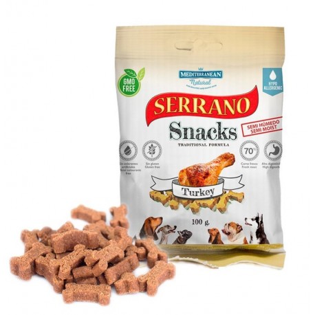 Snacks serrano pavo para perros Snacks serrano pavo para perros