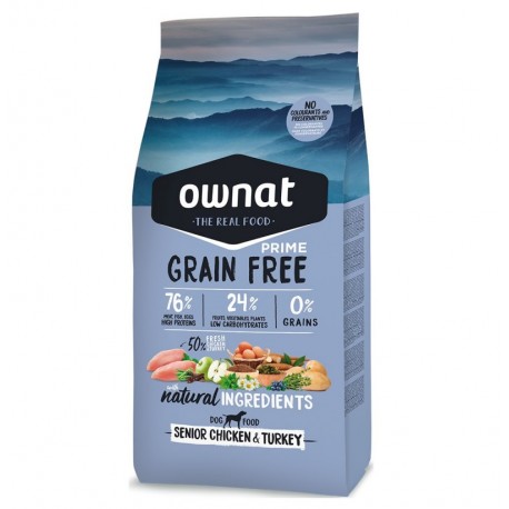 Ownat prime senior grain free (pollo y pavo) Ownat prime senior grain free (pollo y pavo)