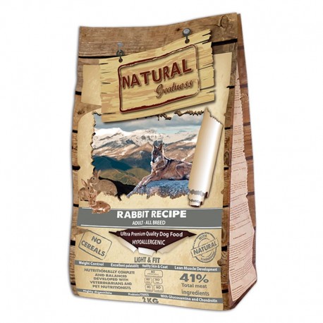 Natural greatness light conejo para perros Natural greatness light conejo para perros