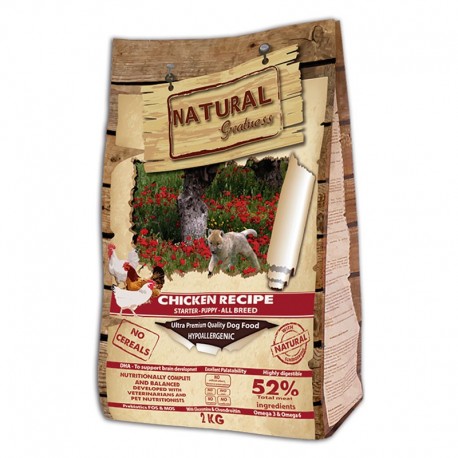 Natural greatness puppy pollo para cachorros Natural greatness puppy pollo para cachorros