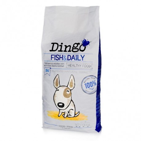 Saco pienso Dingo Fish & Daily de pescado para perros de Dingonatura Saco pienso Dingo Fish & Daily de pescado para perros de Dingonatura
