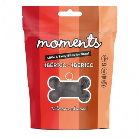 Snacks Semi-húmedos Moments Ibérico de Dingonatura Snacks Semi-húmedos Moments Ibérico de Dingonatura