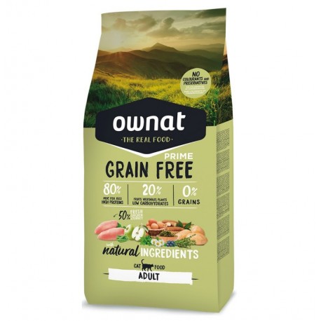Ownat cat prime grain free adult para gatos Ownat cat prime grain free adult para gatos