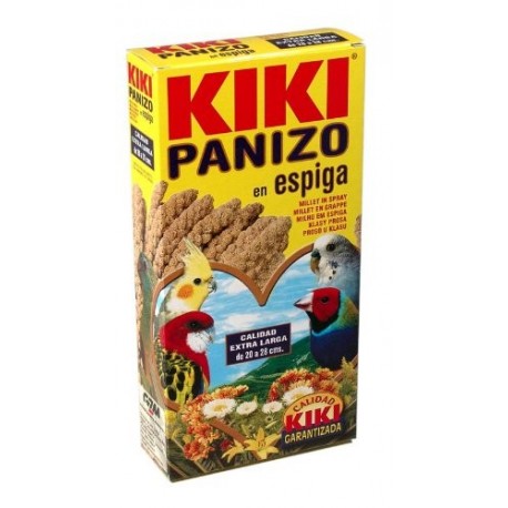 Kiki panizo en espiga 100g para pájaros Kiki panizo en espiga 100g para pájaros