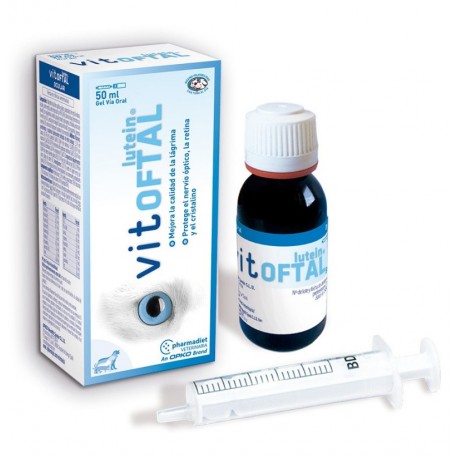 Vitoftal lutein protector de ojos en gel oral para perros y gatos Vitoftal lutein protector de ojos en gel oral para perros y gatos