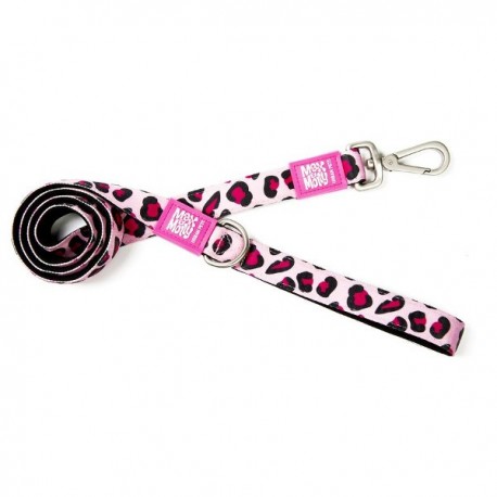 Max & molly correa leopardo rosa para perros Max & molly correa leopardo rosa para perros